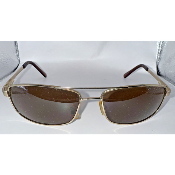 Dockers D1224 Vintage Gold/Brown Pilot Aviator Sunglasses Adult Unisex Classic - Picture 1 of 11